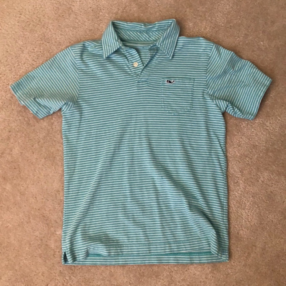 Kids medium vineyard vines polo